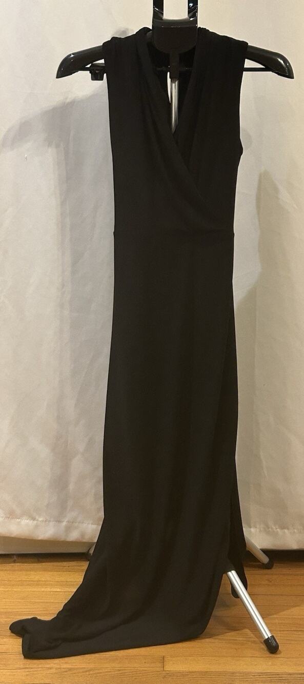 NWT WHBM Black Maxi Dress size 4